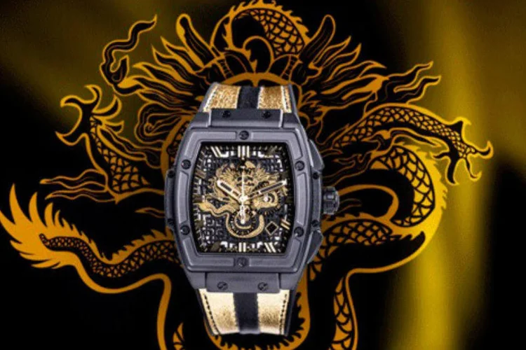 
	O rel&oacute;gio Spirit of Big Bang Limited Edition for Bruce Lee 75th Anniversary
 (Divulgação/WatchTime Brasil)