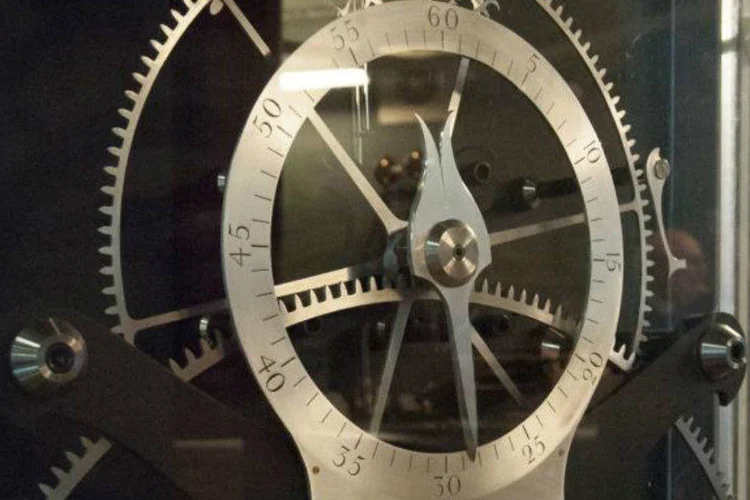 O relógio Clock B: o relógio ter sido desenvolvido há mais de 250 anos por um homem que foi ridicularizado na época (Reprodução/Twitter/@NMMGreenwich)
