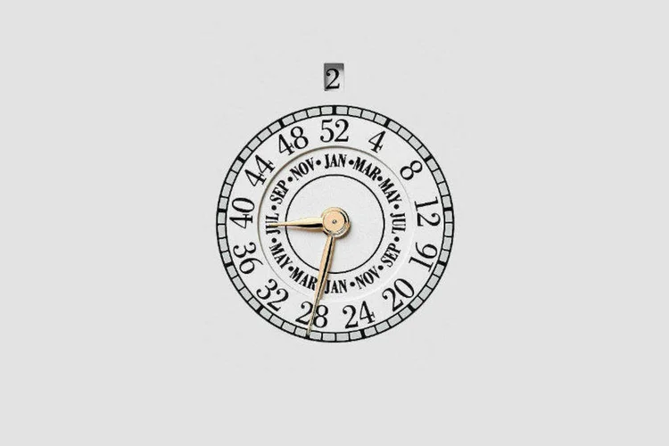 
	Op&ccedil;&otilde;es: voc&ecirc; prefere calend&aacute;rio gregoriano ou ISO 8601? Ambos est&atilde;o dispon&iacute;veis neste mostrador
 (Divulgação)