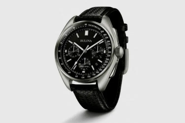 
	Bulova Special Edition Moon Watch Chronograph: o modelo j&aacute; est&aacute; dispon&iacute;vel em revendedores dos Estados Unidos por US$ 550
 (Divulgação/WatchTime Brasil)