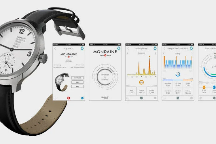 Relógio da Manufacture Modules Technologies (MMT), criada para produzir relógios inteligentes de luxo (Reprodução/MotionX)