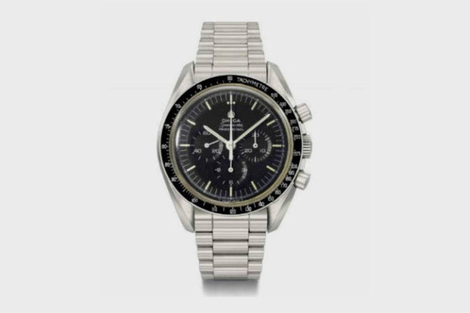 Relógio Omega usado na Apollo 17 é leiloado por R$ 950 mil