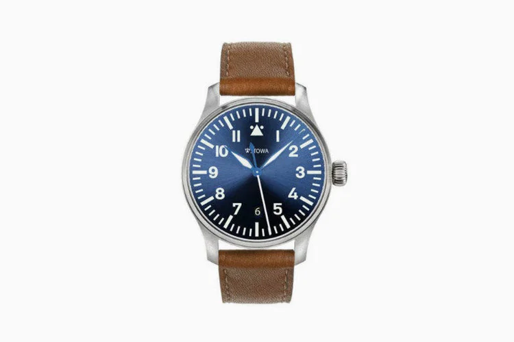 
	Rel&oacute;gio Flieger, de 1940, da Stowa
 (Divulgação/WatchTime Brasil)