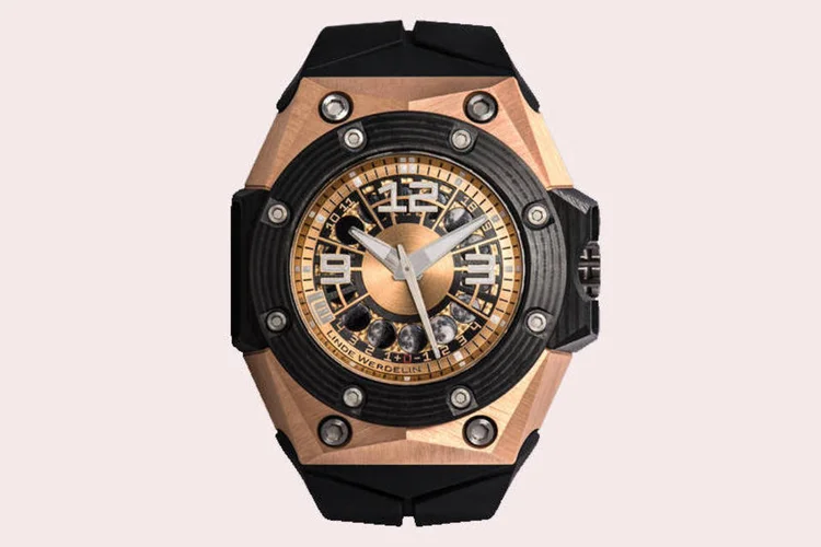 
	Octopus: o rel&oacute;gio tem uma caixa de 44 x 46 mm
 (Divulgação/Linde Werdelin)
