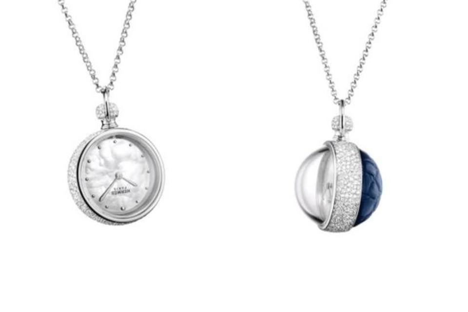 Hermès apresenta relógio em formato de pingente esférico