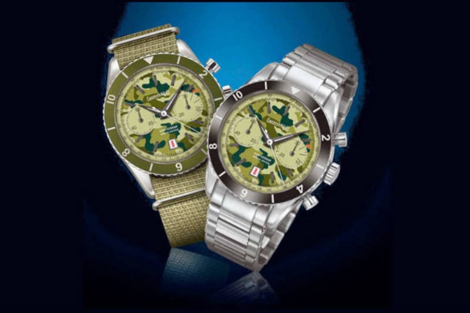 Eberhard & Co. lança relógio com camuflagem militar