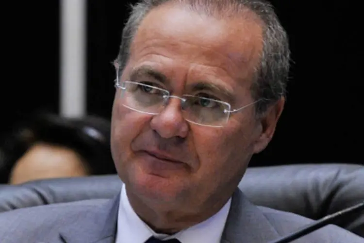 
	O presidente do Senado, Renan Calheiros (PMDB-AL), disse que a conversa com Dilma foi ampla e tratou de v&aacute;rios temas, mas ela demonstrou &quot;preocupa&ccedil;&atilde;o com a quest&atilde;o fiscal&quot;
 (Antonio Cruz/ABr)