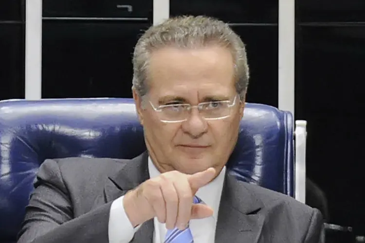
	O presidente do Senado, Renan Calheiros (PMDB-AL): Renan enfrenta intensa press&atilde;o dentro de seu pr&oacute;prio partido e da oposi&ccedil;&atilde;o
 (Jefferson Rudy/Agência Senado/Fotos Públicas)