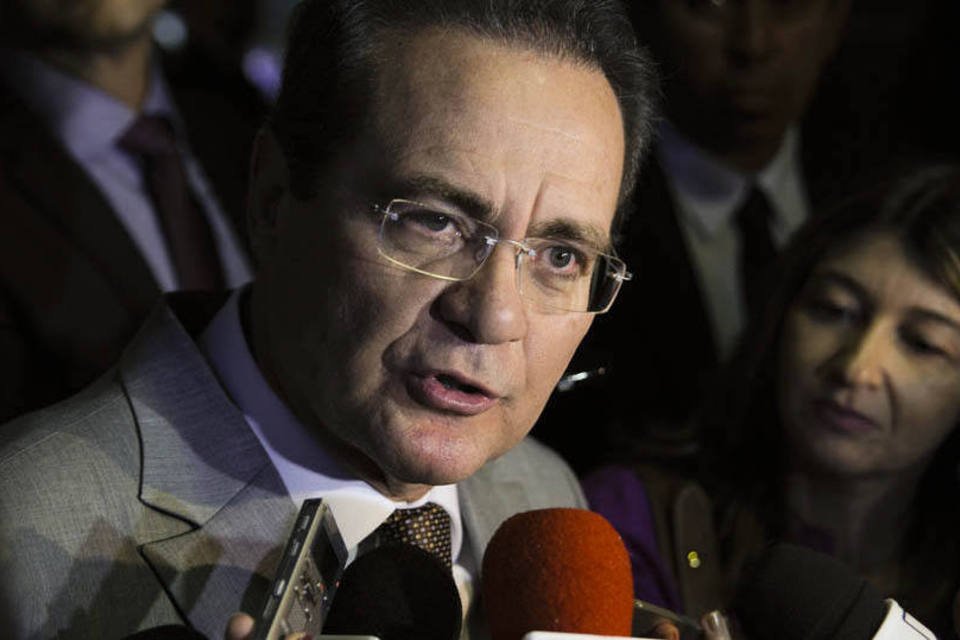 Renan defende legalidade de doações feitas ao PMDB