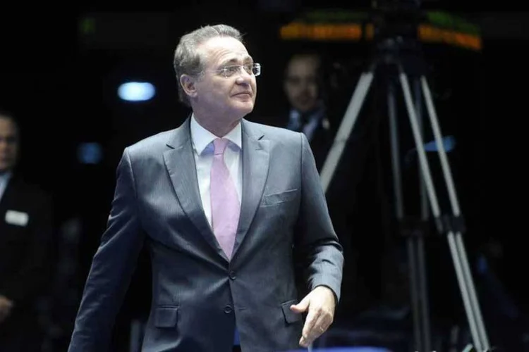 
	Renan Calheiros: presidente do Senado negou envolvimento em esquema de propinas de R$ 30 milh&otilde;es
 (Marcos Oliveira/Agência Senado)