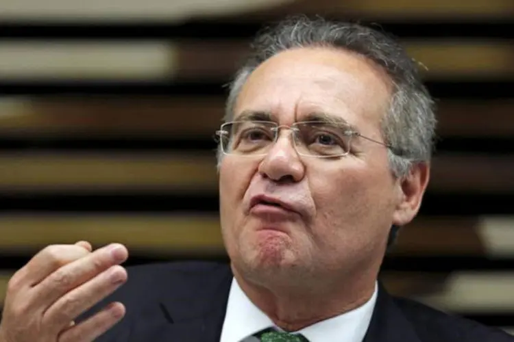 O presidente do Senado, Renan Calheiros (Paulo Whitaker/REUTERS)