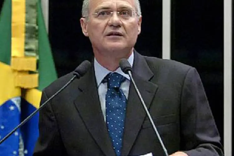 O líder da maioria no Senado, Renan Calheiros, reclamou não ter sido chamado para a reunião  (Agência Brasil)