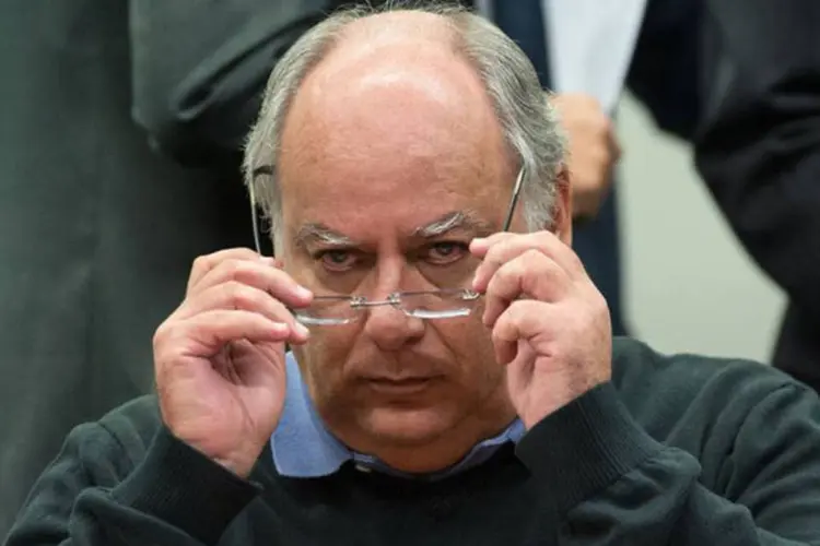 O ex-diretor da Petrobras, Renato Duque, presta depoimento em CPI na Câmara dos Deputados (Marcelo Camargo/Agência Brasil)