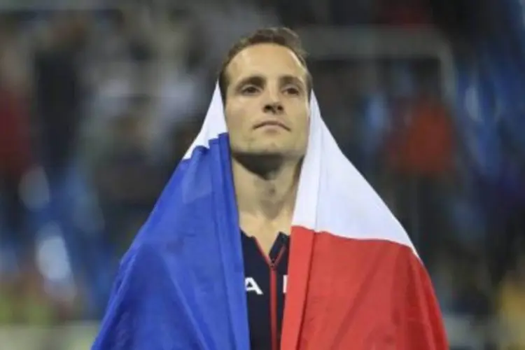 
	Renaud Lavillenie: franc&ecirc;s perdeu a medalha de ouro no salto com vara para o brasileiro Thiago Braz
 (Dominic Ebenbichler/Reuters)
