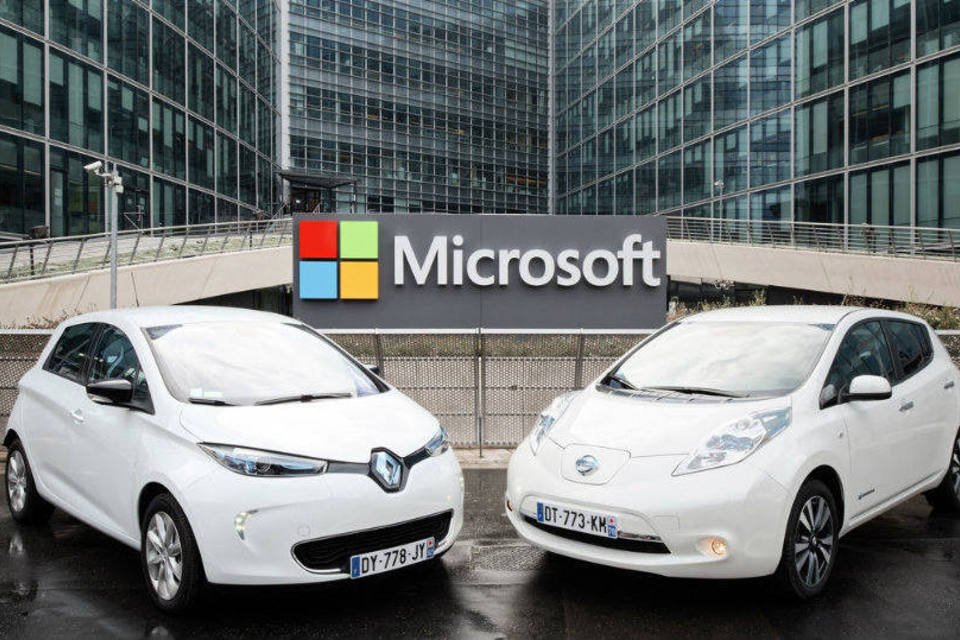 Renault-Nissan e Microsoft se unem por carros conectados