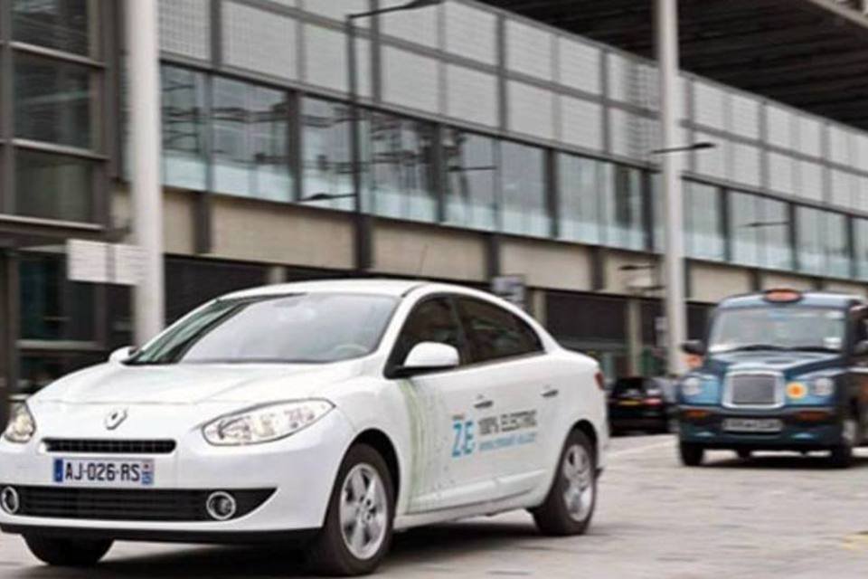 Londres estreia táxi ecológico para as Olimpíadas
