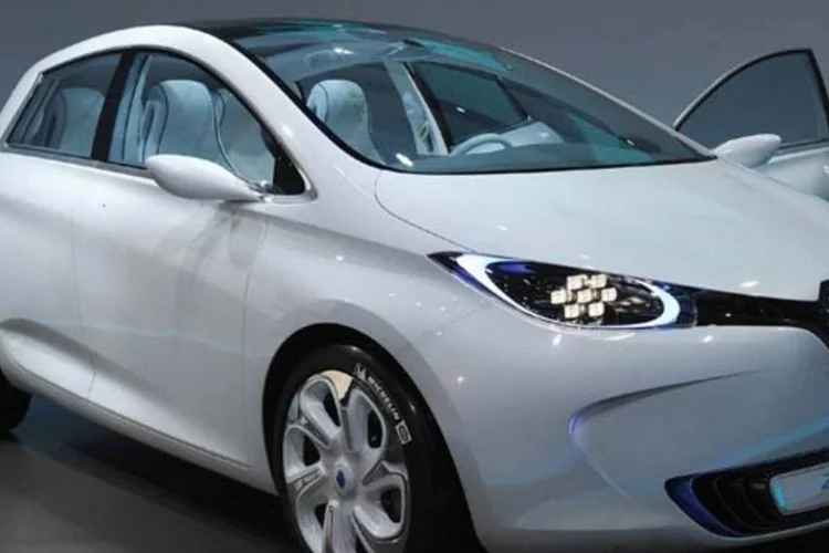 Protótipo de carro elétrico da Renault: espionagem teria focado em baterias da montadora (Francois Durand/Getty Images)