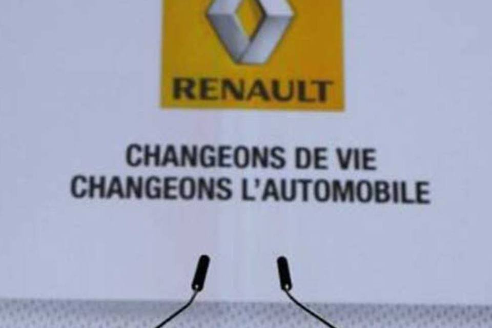 Crise na Europa faz vendas da Renault caírem 8,6%