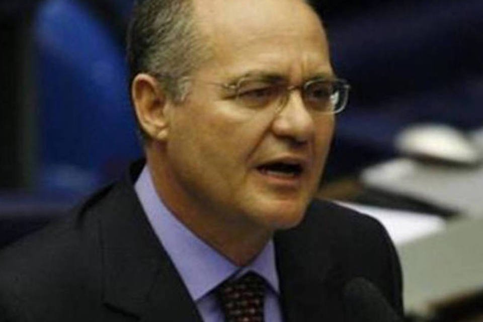Renan Calheiros é o novo presidente do Senado