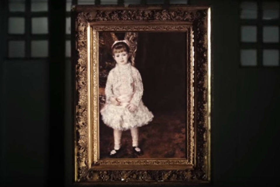 Campanha faz menina 'sumir' de quadro de Renoir no Masp