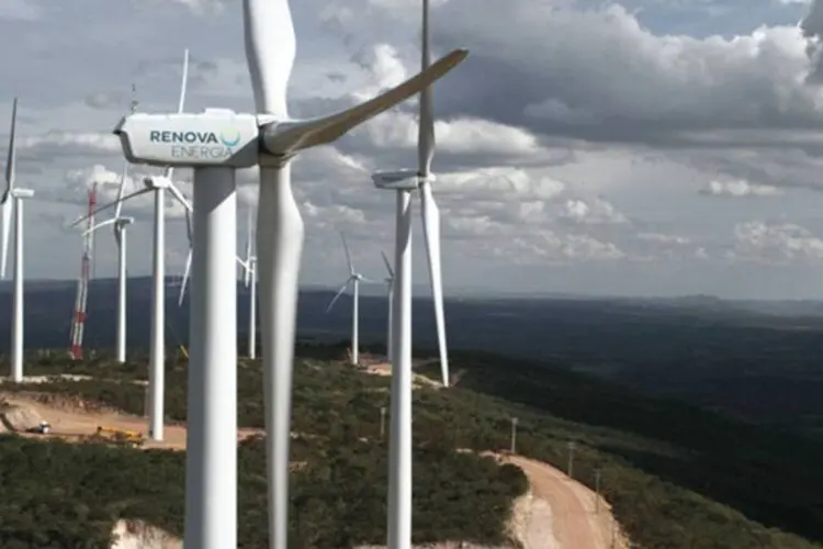 Complexo eólico do Alto do Sertão I, da Renova Energia: empresa  atua na geração de energia alternativa (foto/Divulgação)