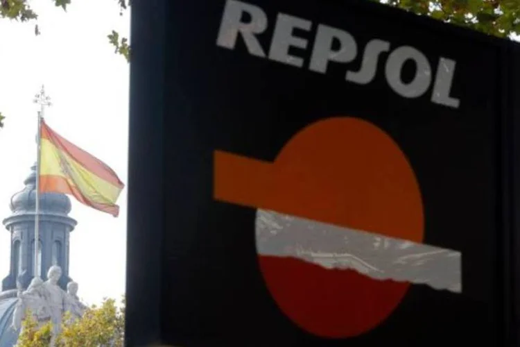 Logotipo da Repsol em Madri (Andrea Comas/Reuters)