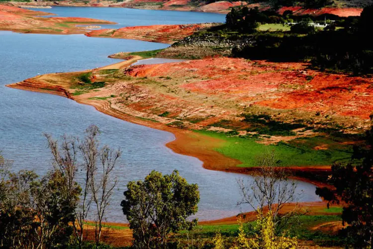 
	Reservat&oacute;rio do Sistema Cantareria: se previs&atilde;o for atingida, est&aacute; decartado risco de racionamento de energia no Brasil neste ano
 (Fernanda Carvalho/ Fotos Públicas)