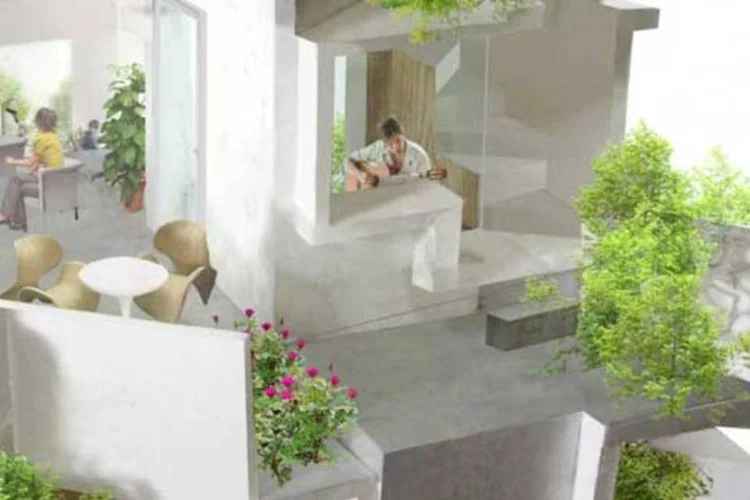Complexo Residencial, desenvolvido pelo arquiteto Akihisa Hirata (Divulgação/Akihisa Hirata)