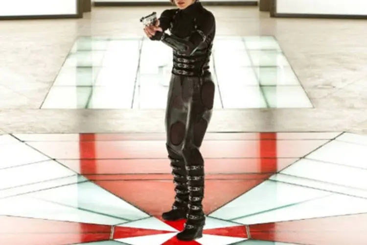 
	Filme &quot;Resident Evil 5: Retribui&ccedil;&atilde;o&quot;: uma roupa usada por Milla Jovovich em um dos cap&iacute;tulos da saga custa cerca de 6.200 d&oacute;lares
 (Divulgação)