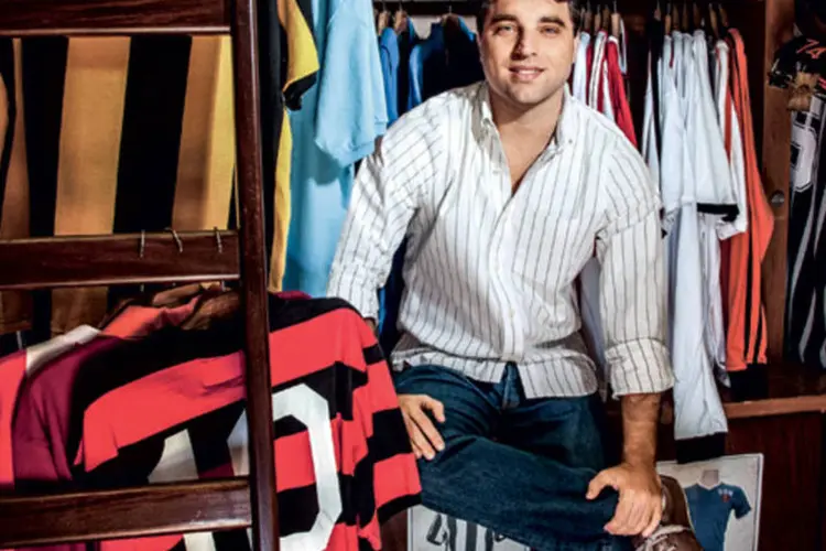 Marcelo Roisman,da Liga Retrô: "Vendemos uniformes antigos que marcaram época" (Marcelo Correa / EXAME PME)