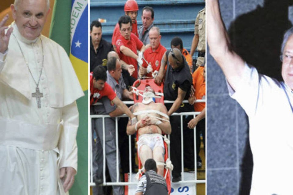 Papa, brigas e prisões: os 29 fatos mais marcantes de 2013