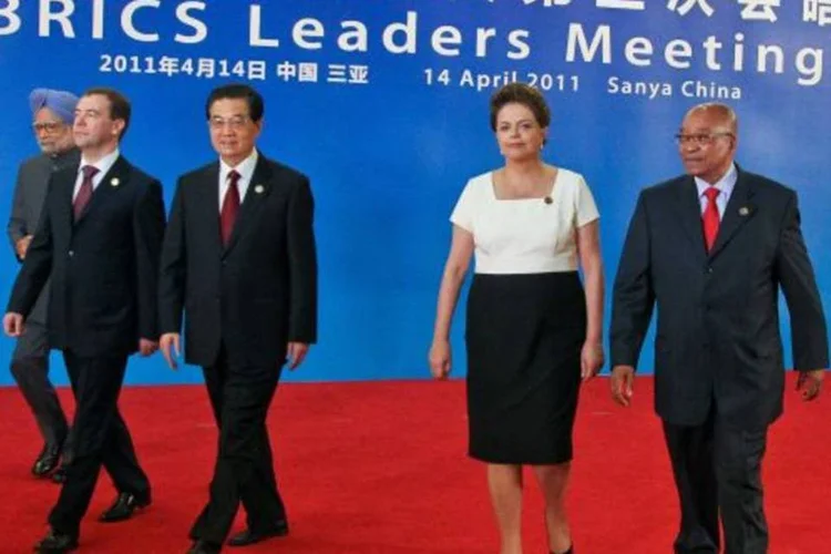 Líderes dos BRICs: estes países vão estar entre as cinco maiores economias mundiais em 2050 (Roberto Stuckert Filho/PR)