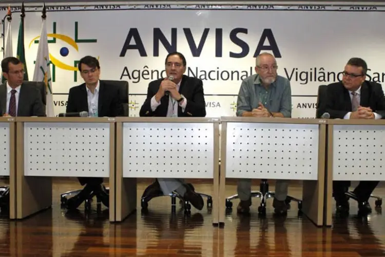 
	Reuni&atilde;o da Anvisa: a ag&ecirc;ncia determinou que a empresa promova o recolhimento dos produtos existentes no mercado
 (Divulgação / Audiovisual Anvisa)