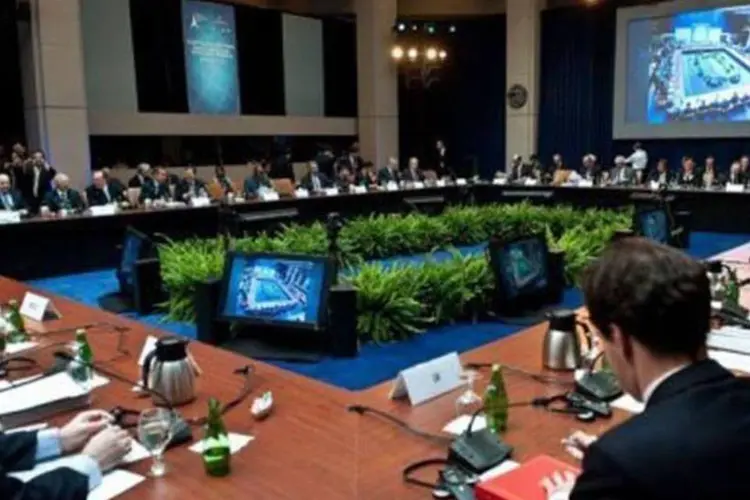 Reunião do G20: órgão deve divulgar uma lista com os países com desequilíbrios mais fortes (Nicholas Kamm/AFP)