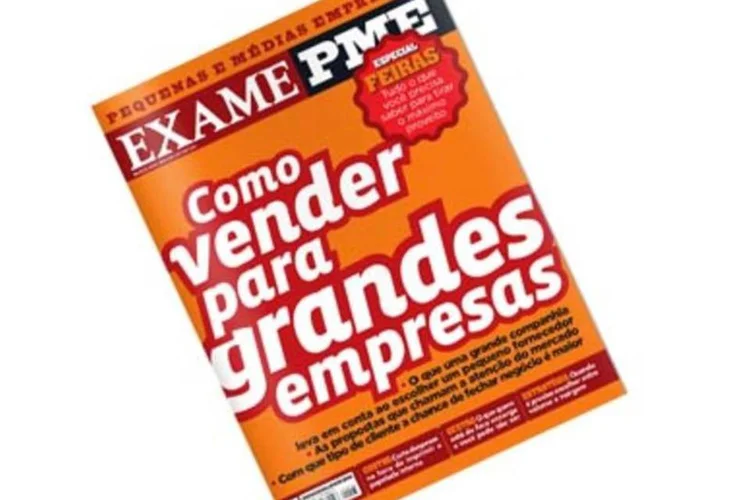 Exemplar da edição de março da revista PME, publicação da Editora Abril
