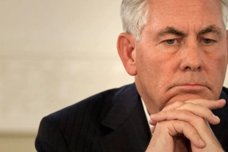 Rex Tillerson: discurso dele dirá que "nossos aliados da Otan estão certos em ficarem alarmados com uma Rússia ressurgente" (Brendan Smialowski/Getty Images)
