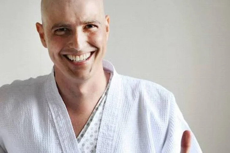 Reynaldo Gianecchini passou por várias sessões de quimioterapia antes de ser internado para o transplante (Roberto Stuckert Filho/Instituto Cidadania)