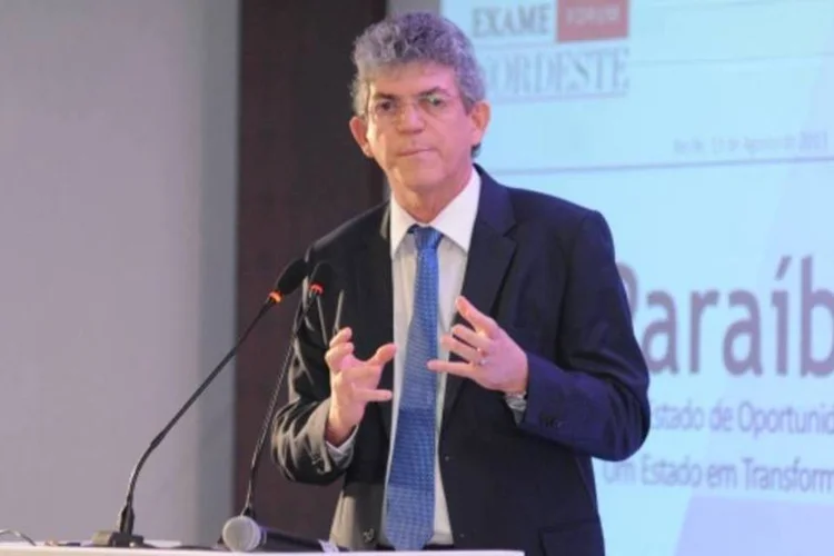 
	Ricardo Coutinho, governador da Para&iacute;ba: governador afirmou que Cunha &eacute; um &quot;meliante incapaz de assumir e comandar a C&acirc;mara Federal&quot;
 (Samuel Barbosa/Agência Portrait)
