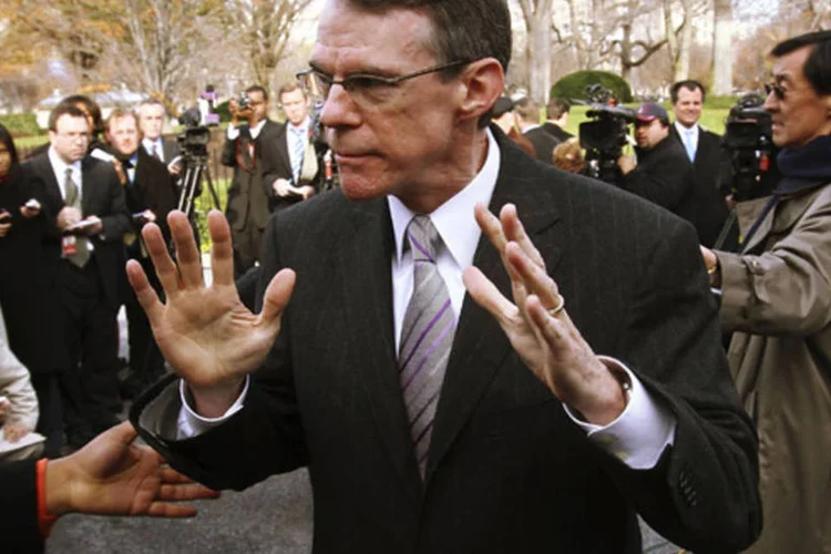 Richard Davis, do US Bancorp: a receita líquida de juros subiu 8%, para 2,7 bilhões de dólares no trimestre (Win McNamee/Getty Images)