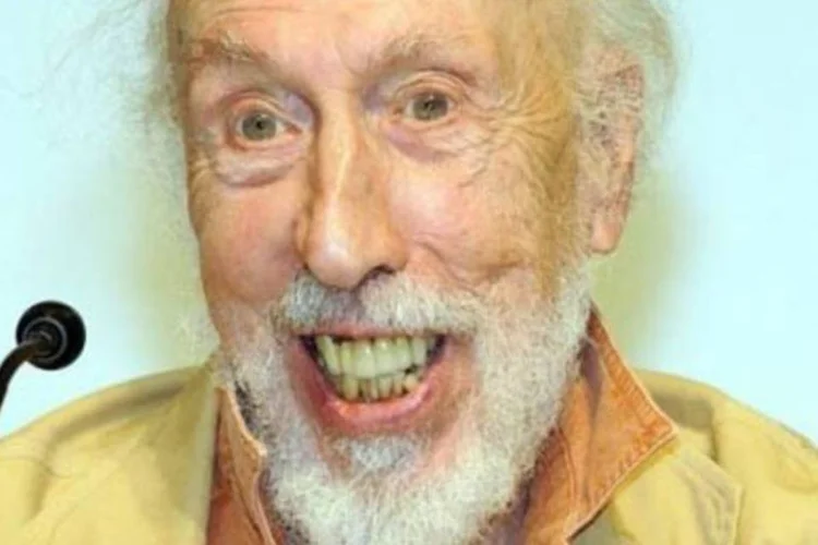 Richard Hamilton, um pioneiro da Pop Art (AFP/Toshifumi Kitamura)