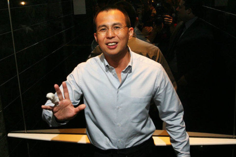 Richard Li, o bilionário que controla a PCCW (Paul Hilton/Bloomberg News)
