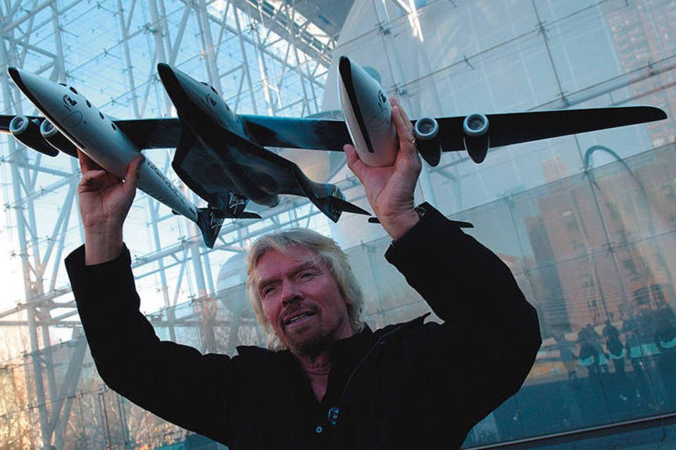 
	Richard Branson: empreendedores e empresas com fins lucrativos est&atilde;o trabalhando para sacudir o neg&oacute;cio dos lan&ccedil;amentos comerciais
 (Divulgacao)