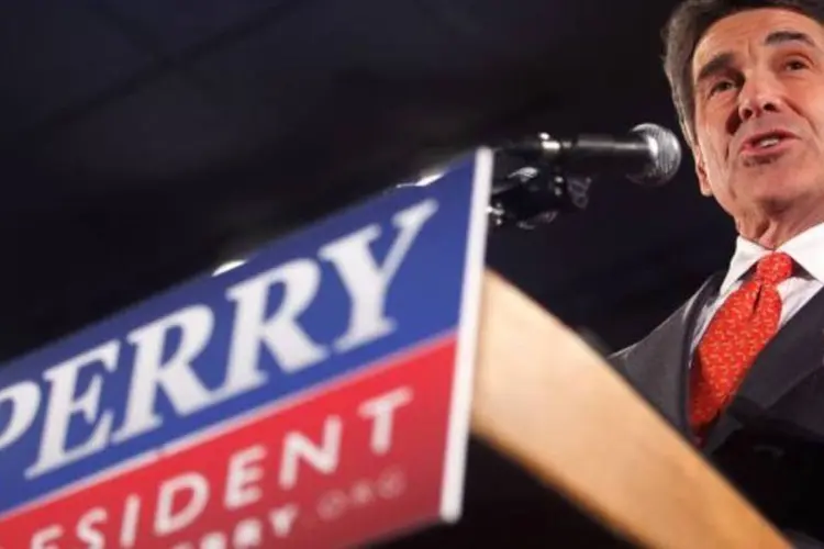 Perry desistiu de sua candidatura em fevereiro (Jonathan Gibby/Getty Images)