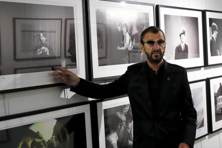 
	Ringo Starr: &quot;Estas s&atilde;o as fotos que ningu&eacute;m mais poderia ter tirado. Levava a c&acirc;mera comigo grande parte do tempo&quot;
 (Reuters / Stefan Wermuth)