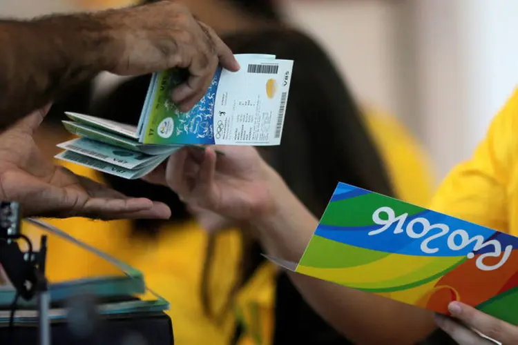 
	Rio 2016: os ingressos eram comprados pelo grupo com cart&otilde;es de cr&eacute;dito clonados
 (Ricardo Moraes / Reuters)