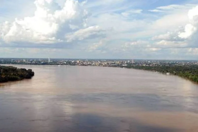Rio Madeira, em Rondônia, onde deverá ser construída a Usina Santo Antônio (.)