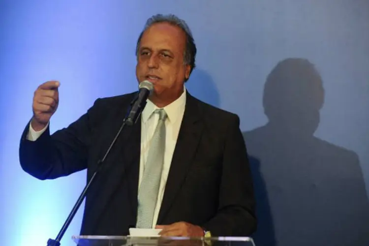 Luiz Fernando Pezão: o governador do Rio foi ouvido pelo juiz Marcelo Bretas, titular da 7ª Vara Federal Criminal (Tânia Rêgo/ABr/Agência Brasil)