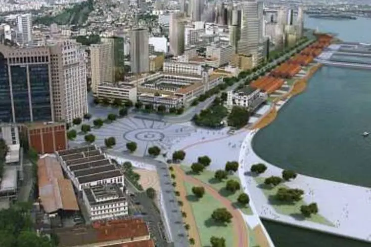 Projeto de revitalização portuária no Rio de Janeiro: infraestrutura está entre os setores contemplados pela carteira