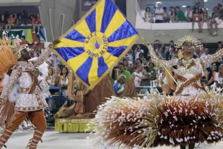 Desfile da Unidos da Tijuca em 2012: Carnaval do Rio está entre os mais caros (Vladimir Platonow/Agência Brasil)