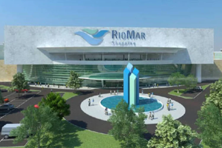 Construção do RioMar Shopping teve início nesta quinta no Recife (.)
